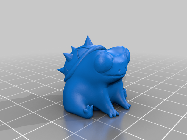 fred kurbağa koopa kabuk by başak arısı 3D print model - Mito3D