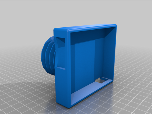 holley 35in screen to 52mm hole by weeksauce sniper teminator 3d print model - Mito3D