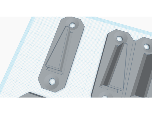 porta pinzas preciso n by unknown4rtist suporte montagem precisão pinças 3d print model - Mito3D