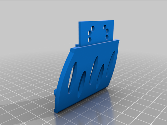 rc bsd viper 1 10 bumper parts by thinkandprint 3d print model - Mito3D
