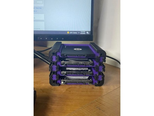 2 5 hdd gestell modular by stereochemiker 3d print model - Mito3D