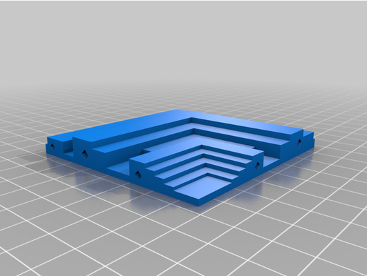 blade runner ennis house tile cut up version by tjpf 3d print model - Mito3D