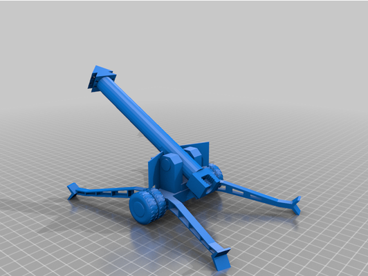heavy artillery by sonn0853 3d print model - Mito3D