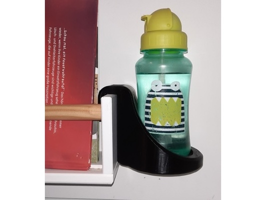 getr nkehalter sostenedor botella by bernerxd soporte taza dosis flasche cabestro 3d print model - Mito3D