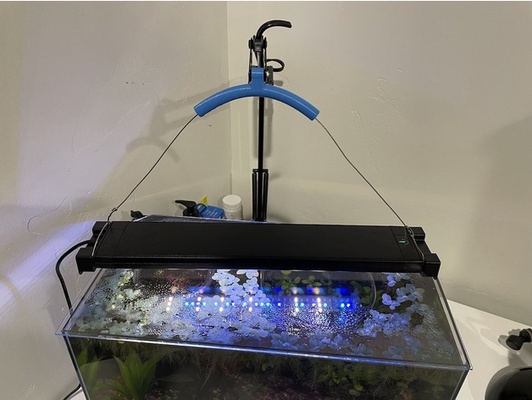 hängend aquarium licht schreibtisch lampe adapter by chasetb fluval 3d print model - Mito3D