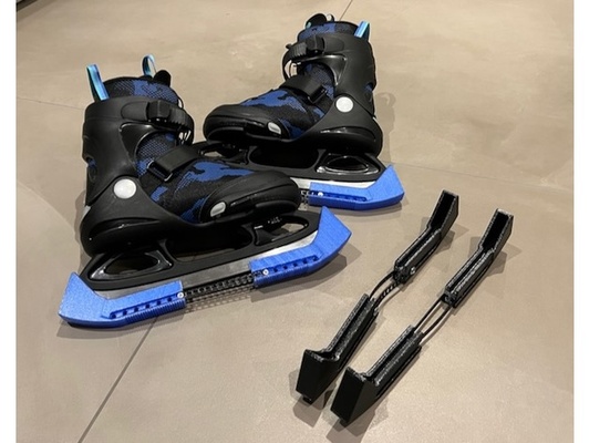 ice skate blade protection by mirhof schlittschuh 3d print model - Mito3D
