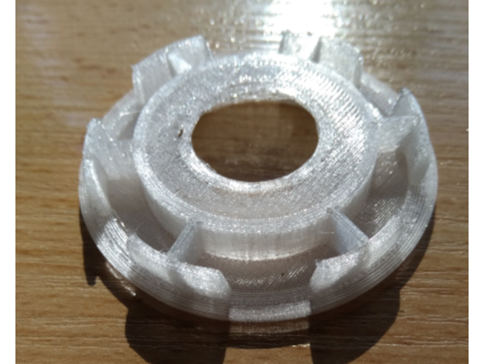 bearing bracket by aivaraspozaitis holder wheel wheels 3d print model - Mito3D