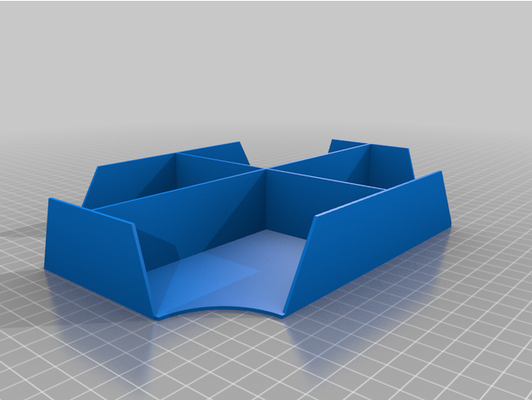 pandemic card tray by wabbit boardgame boardgames 3d print model - Mito3D