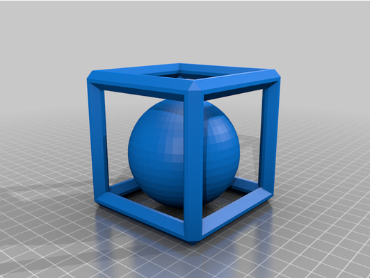 pelota in caja by bk9323 agitarse divertido juguete 3d print model - Mito3D