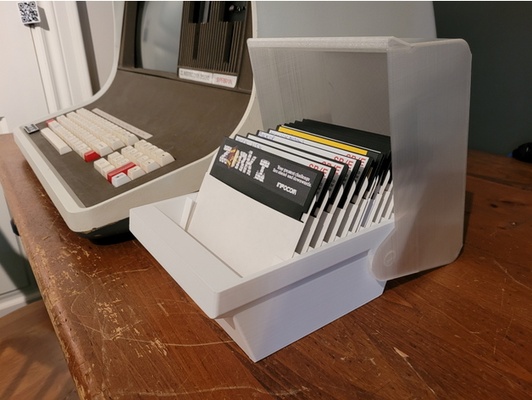 525 floppy disk box by mrusse drive retro retrocomputing computing vintage 3d print model - Mito3D
