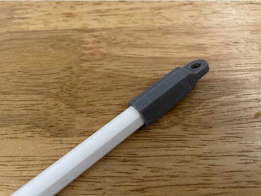 maçã lápis cabide by cair acessórios suporte ipad ar pró 3d print model - Mito3D
