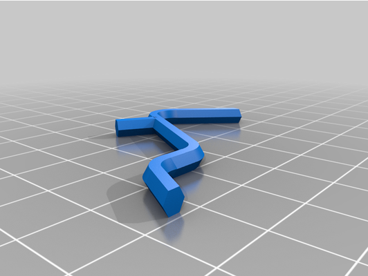 standard peg board hook by stereochemist 3d print model - Mito3D