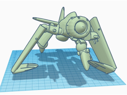 teruo dust 1947 a6mzero variant by teruel 3d print model - Mito3D