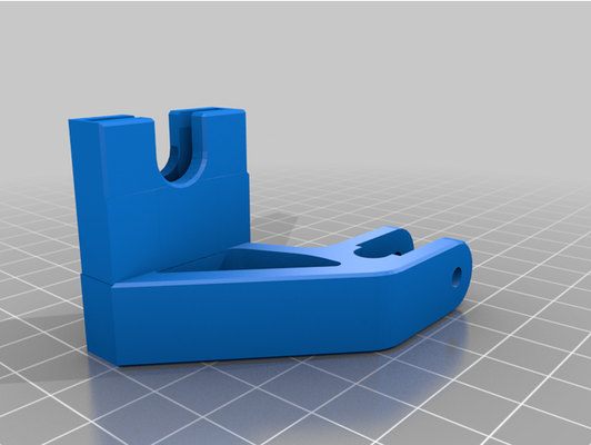 ender 3 pro extended guide bracket by zrabbit filament 3d print model - Mito3D