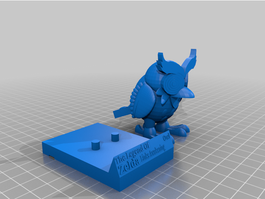 zelda liens éveil hibou by danny 3d print model - Mito3D