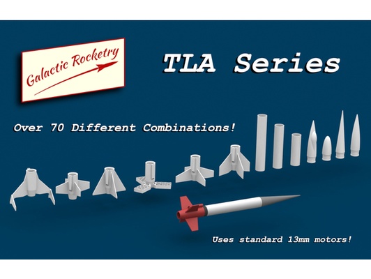 tla model rockets by turbulentsphere estes rocket 3d print model - Mito3D