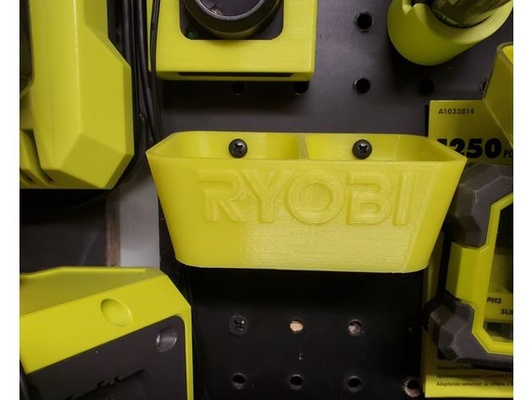 ryobi thème espace rangement bacs by produits pegd 3d print model - Mito3D