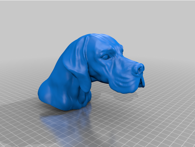 dog bust by nordwest ngss ccss 3D print model - Mito3D