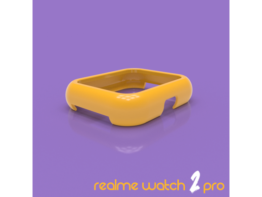 realme watch 2 pro protective cover rim height 2mm by twds 3d print model - Mito3D