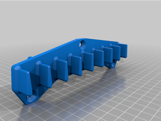 parede montado esd pinça suporte ikea edição by nlcoaster 3d print model - Mito3D