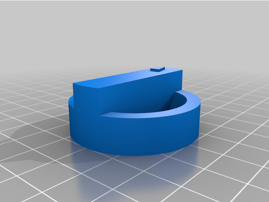 parametric knob by jellofishi mechanical replacement 3d print model - Mito3D