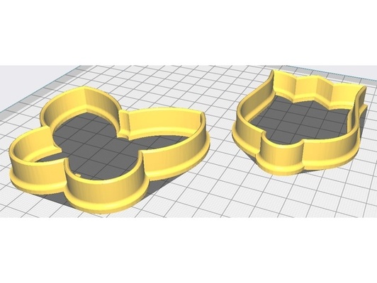 biscuit coupeur tulipe papillon by derjom cuisinier 3d print model - Mito3D