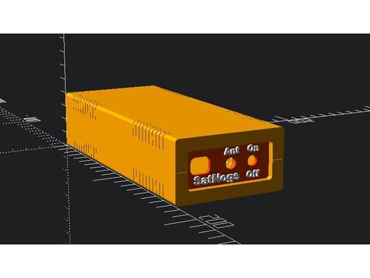 satnogs pi3 rtl box by mixedpancake amateur radio satellite 3d print model - Mito3D