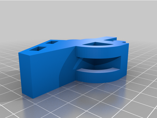 reforçado up filamento suporte by camarão ender 3 pró carretel 3d print model - Mito3D