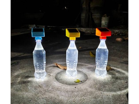 solar bottle lamp by opengreenenergy creative recycling plastic light 3d print model - Mito3D