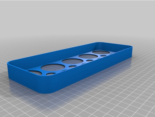 ovo bandeja 10 ovos by ccsrichman caixa suporte 3d print model - Mito3D