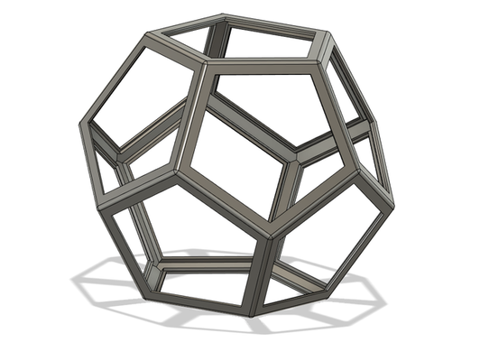infinito cubo dodecaedro remezclar by elevando 3d print model - Mito3D