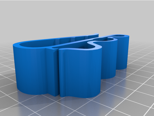 sonnenbrille clip wagen + griff sperren by einextra 3d print model - Mito3D