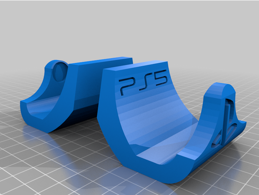 ps5 controlador suporte by zebeplay 3d print model - Mito3D