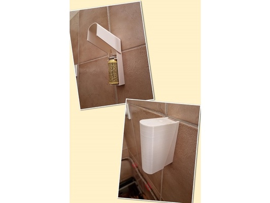 wc partie vaporisateur licou by cumulus déodorant titulaire soutien toilette 3d print model - Mito3D