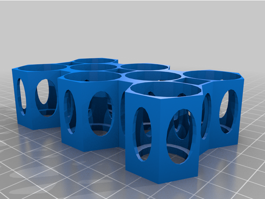 insulin bottle rack by wmerrell storage 3d print model - Mito3D