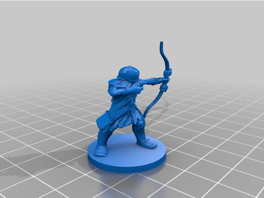uruk hai scout lotr sbg by pmdionne archer 3d print model - Mito3D