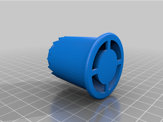 pastry icing bag nozzle - sultane blistered spout by franklab 3d print model - Mito3D