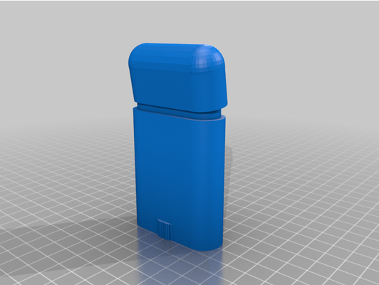 grav-attack deodorant container by roebeast 3d print model - Mito3D