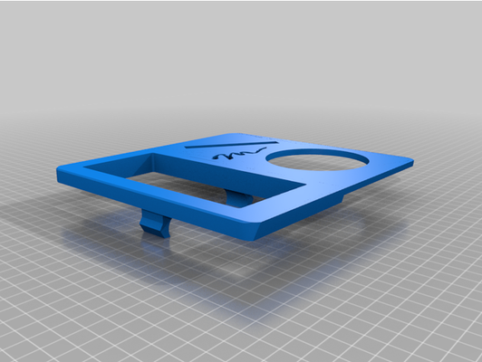 ashtray delete phone cup holder m edition logo by shawn c 3d print model - Mito3D