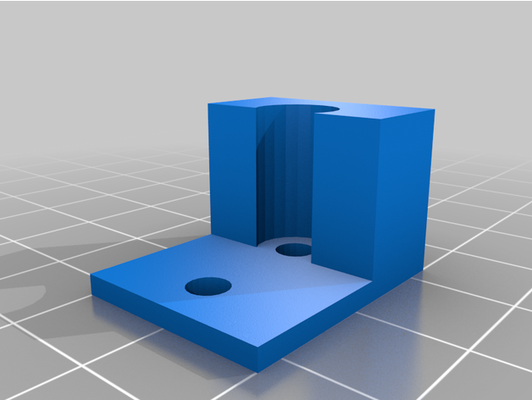 linear schiene end stop axis by abonnieren cr 10 10s profi v2 endstation achse 3d print model - Mito3D