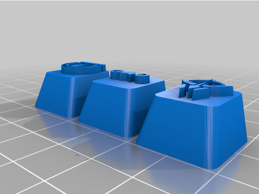 valoroso óvulos keycaps by 3dbasku3d tecla 3d print model - Mito3D