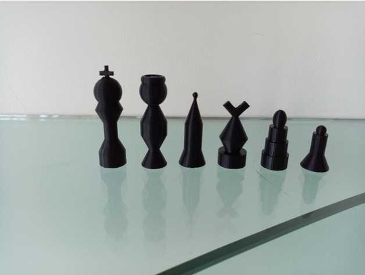 échecs jeu by terre neuve ensemble 3d print model - Mito3D