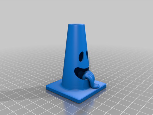 cone head by robeedesign cartoon toy 3d print model - Mito3D