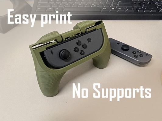 joycon controller trigger buttons easy print by simonoriginal accesories nintendo switch video games 3d print model - Mito3D