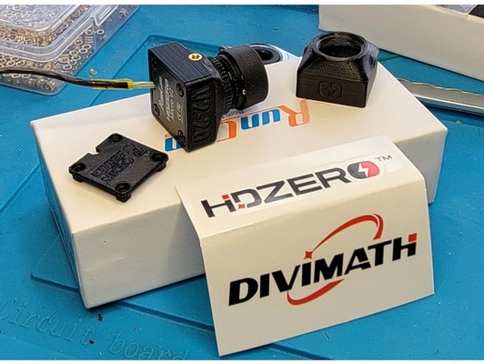 hd micro v2 substituição corpo by cadmonkeyfpv câmera fpv hdzero sharkbyte 3d print model - Mito3D