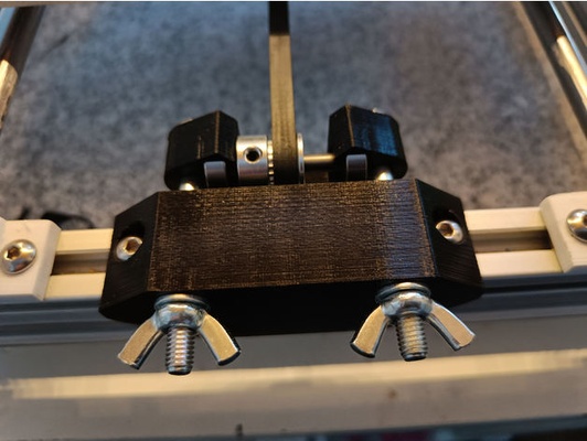 my am8 x- y-axis belt tensioner solution by petolone upgrade anet a8 x y 3d print model - Mito3D