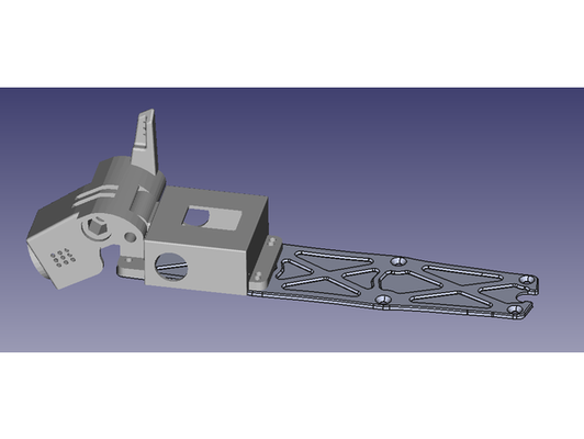 fpv gimbal - rebel basic ldx-218 by medlindrone 3d print model - Mito3D