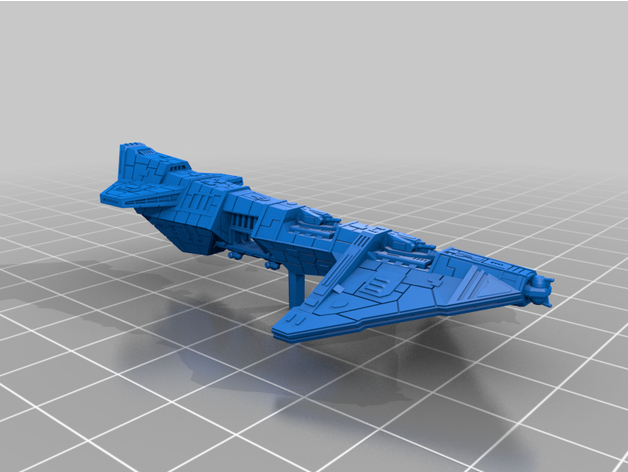 sw armata imperiale commando scorta vettore by olio creazioni miniatura scifi navicella spaziale guerre stellari stella guerre 3D print model - Mito3D