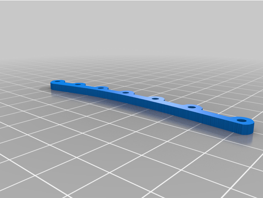 renault trafic air duct blade vertical ruler by igor31 3d print model - Mito3D