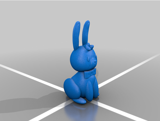 bonnie bunny by unicornjace 3d print model - Mito3D